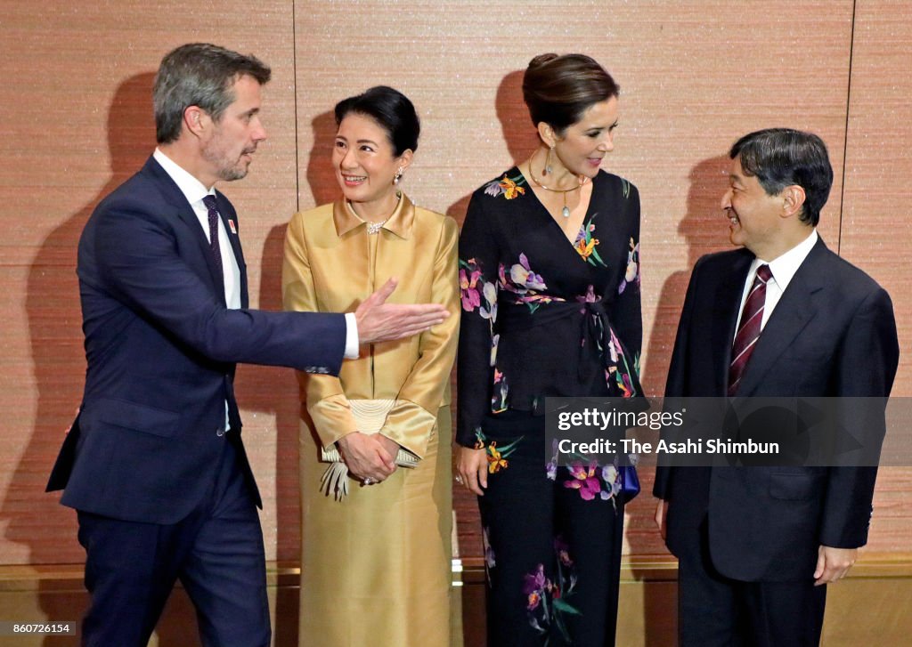 Crown Prince And Princess Of Denmark Visit Japan - Day 5