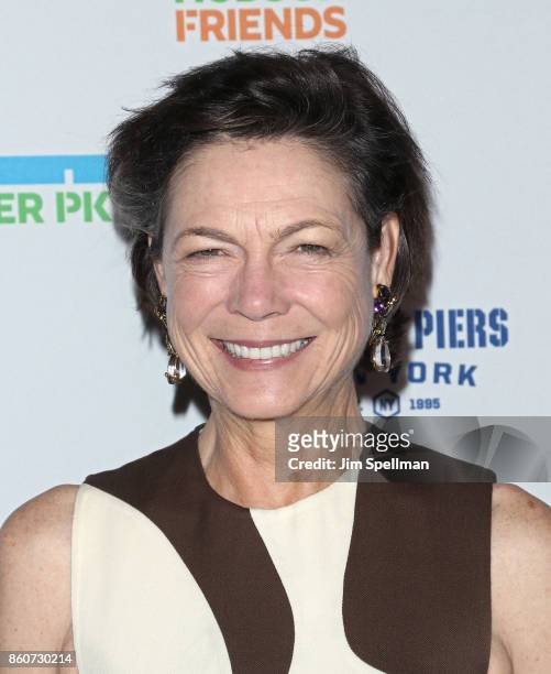 Diana Taylor attends the 2017 Hudson River Park gala at Hudson River Park's Pier 62 on October 12, 2017 in New York City.