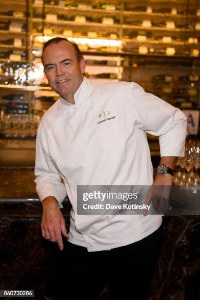 Chef Charlie Palmer attends a Dinner with Charlie Palmer, Matt Lambert and Dan Kluger part of the Bank of America Dinner Series presented by The Wall...