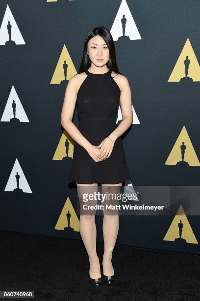 Young Gul Cho attends the Academy of Motion Picture Arts and Sciences 44th Student Academy Awards at Samuel Goldwyn Theater on October 12, 2017 in...