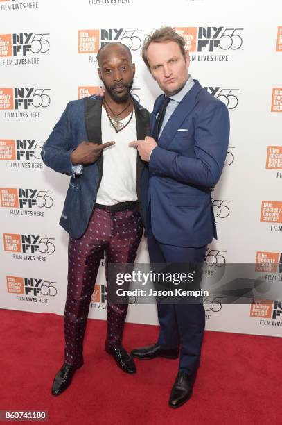 Rob Morgon and Jason Clarke attends the 55th New York Film Festival screening of "Mudbound" at Alice Tully Hall in New York on October 12, 2017.