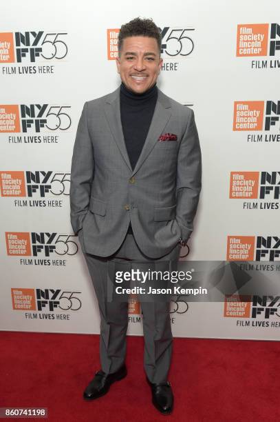 Virgil Williams attends the 55th New York Film Festival screening of "Mudbound" at Alice Tully Hall in New York on October 12, 2017.