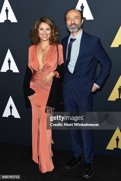 Fadia Afashe and Jay Abdo attend the Academy of Motion Picture Arts and Sciences 44th Student Academy Awards at Samuel Goldwyn Theater on October 12,...