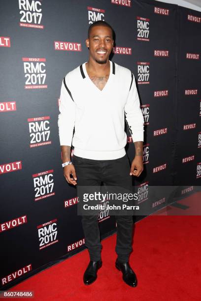 Damage attends the 2017 REVOLT Music Conference - Chairman's Welcome Ceremony at Eden Roc Hotel on October 12, 2017 in Miami Beach, Florida.