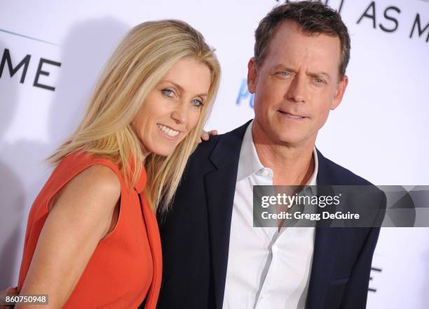 Greg Kinnear and Helen Labdon arrive at the premiere of Paramount Pictures and Pure Flix Entertainment's "Same Kind Of Different As Me" at Westwood...