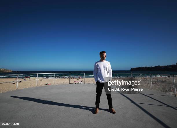 Australian Cricketer Peter Nevill poses during a portrait session at Bondi Beach on October 12, 2017 in Sydney, Australia.
