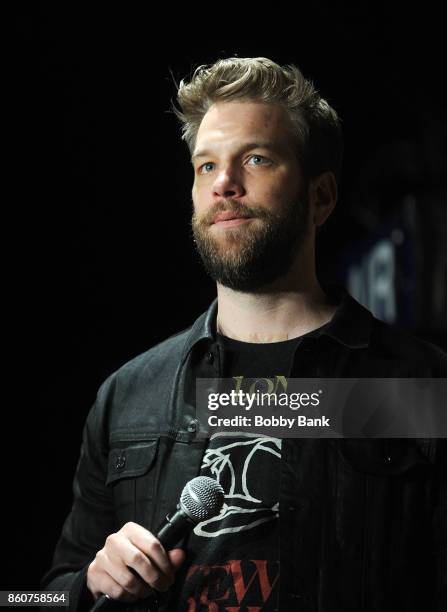 Comedian Anthony Jeselnik performs at The Stress Factory Comedy Club on October 12, 2017 in New Brunswick, New Jersey.