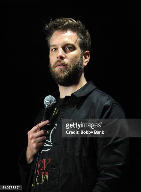 Comedian Anthony Jeselnik performs at The Stress Factory Comedy Club on October 12, 2017 in New Brunswick, New Jersey.