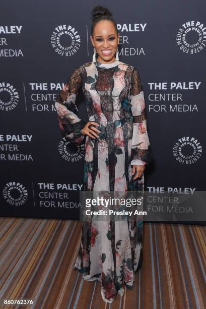 Dawn-Lyen Gardner attends Paley Honors in Hollywood: A Gala Celebrating Women in Television at Regent Beverly Wilshire Hotel on October 12, 2017 in...