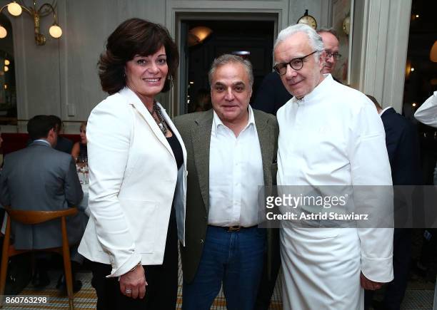 Connie Verducci, Senior Vice President at Bank of America, Lee Brian Schrager, founder and director of the Food Network & Cooking Channel New York...