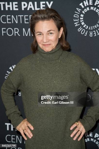 Producer Ilene Chaiken attends Paley Honors In Hollywood: A Gala Celebrating Women In Television at the Beverly Wilshire Four Seasons Hotel on...