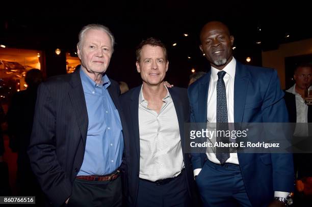 Actors Jon Voight, Greg Kinnear and Djimon Hounsou attend the after party for the premiere of Paramount Pictures And Pure Flix Entertainment's "Same...