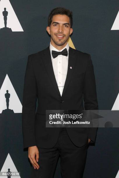 Esteban Bravo attends the Academy of Motion Picture Arts And Sciences 44th Student Academy Awards at Samuel Goldwyn Theater on October 12, 2017 in...