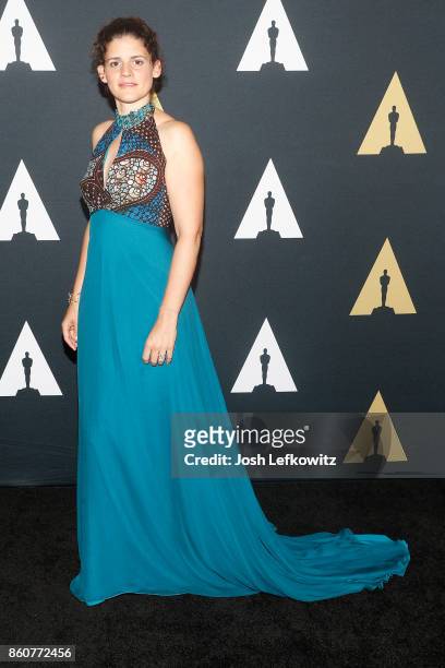 Katja Benrath attends the Academy of Motion Picture Arts And Sciences 44th Student Academy Awards at Samuel Goldwyn Theater on October 12, 2017 in...