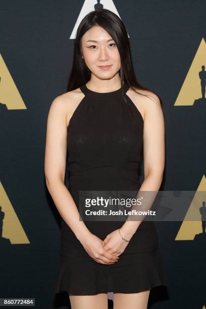 Young Gul Cho attends the Academy of Motion Picture Arts And Sciences 44th Student Academy Awards at Samuel Goldwyn Theater on October 12, 2017 in...