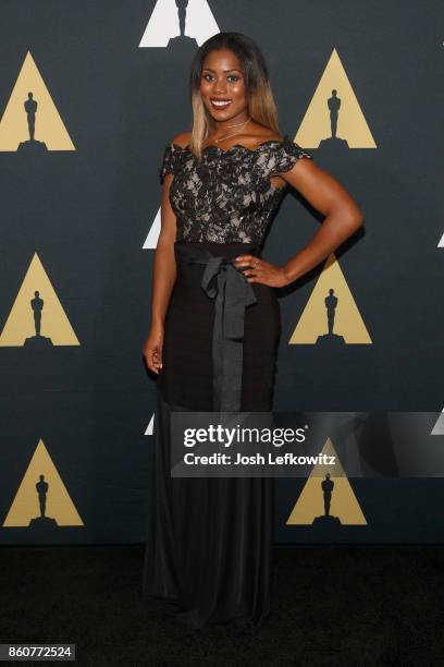 Priscilla Thompson attends the Academy of Motion Picture Arts And Sciences 44th Student Academy Awards at Samuel Goldwyn Theater on October 12, 2017...