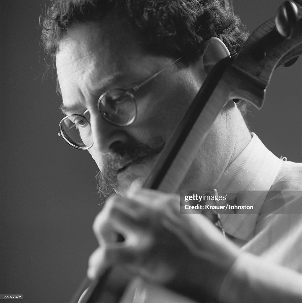 Man playing cello