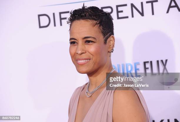 Daphne Wayans attends the premiere of "Same Kind of Different as Me" at Westwood Village Theatre on October 12, 2017 in Westwood, California.