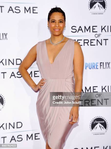 Actress Daphne Wayans attends Same Kind Of Different As Me Premiere on October 12, 2017 in Los Angeles, California.