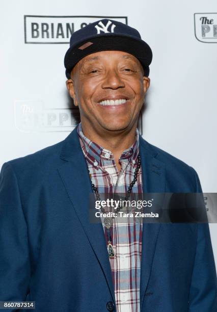 Russell Simmons attends The Imagine Ball at The Peppermint Club on October 12, 2017 in Los Angeles, California.