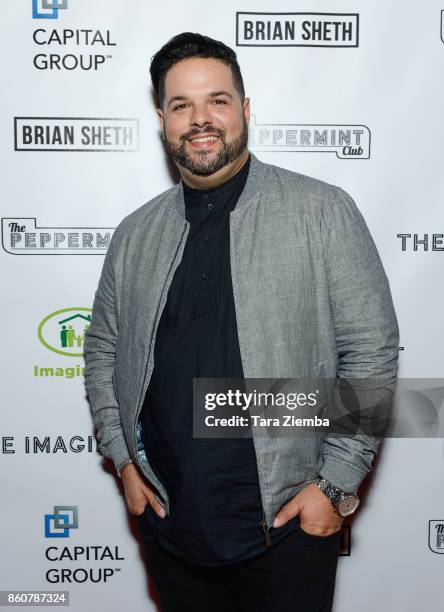 Singer Fernando Varela attends The Imagine Ball at The Peppermint Club on October 12, 2017 in Los Angeles, California.