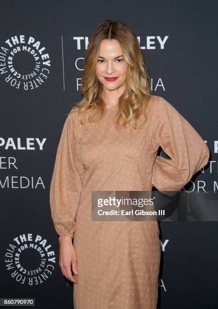 Actress Leisha Hailey attends Paley Honors In Hollywood: A Gala Celebrating Women In Television at the Beverly Wilshire Four Seasons Hotel on October...