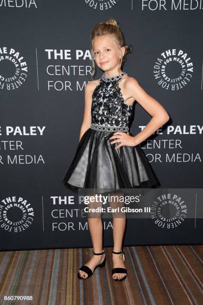 Actress Giselle Eisenberg attends Paley Honors In Hollywood: A Gala Celebrating Women In Television at the Beverly Wilshire Four Seasons Hotel on...