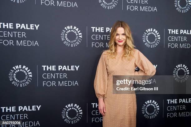 Actress Leisha Hailey attends Paley Honors In Hollywood: A Gala Celebrating Women In Television at the Beverly Wilshire Four Seasons Hotel on October...