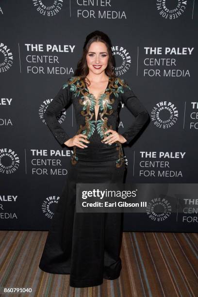 Actress Ariadne Diaz attends Paley Honors In Hollywood: A Gala Celebrating Women In Television at the Beverly Wilshire Four Seasons Hotel on October...