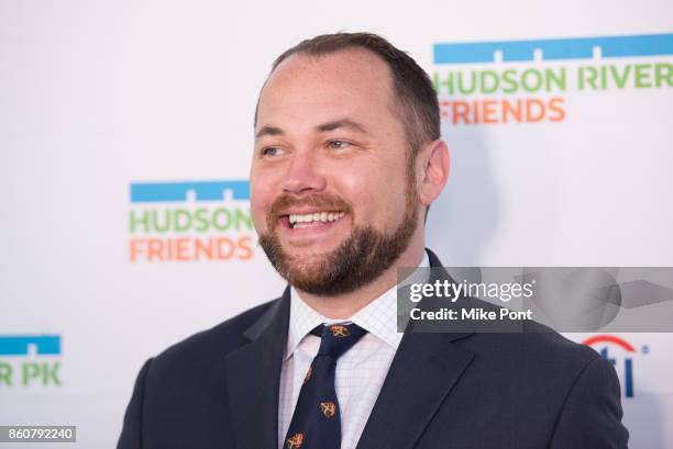 Corey Johnson attends the 2017 Hudson River Park Annual Gala at Hudson River Park's Pier 62 on October 12, 2017 in New York City.