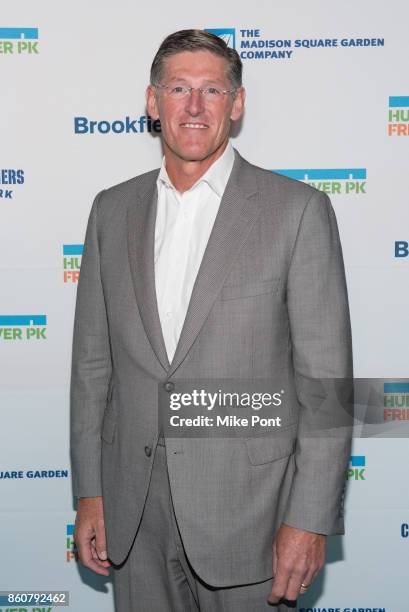 Honoree and chief executive officer of Citigroup Michael Corbat attends the 2017 Hudson River Park Annual Gala at Hudson River Park's Pier 62 on...
