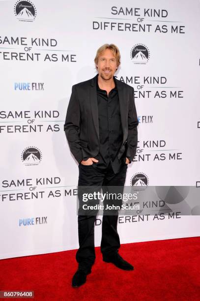 Pure Flix Founder David A.R. White attends Same Kind Of Different As Me Premiere on October 12, 2017 in Los Angeles, California.