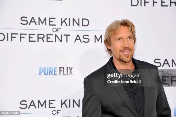 Pure Flix Founder David A.R. White attends Same Kind Of Different As Me Premiere on October 12, 2017 in Los Angeles, California.