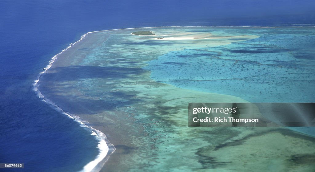 Aitutaki Lagoon , Cook Islands
