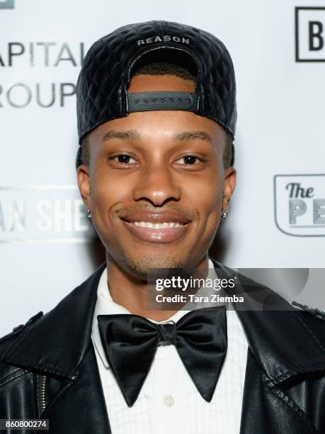 Actor Rashaad Dunn attends The Imagine Ball at The Peppermint Club on October 12, 2017 in Los Angeles, California.