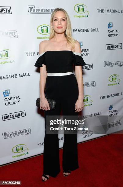 Erin Foster attends The Imagine Ball at The Peppermint Club on October 12, 2017 in Los Angeles, California.