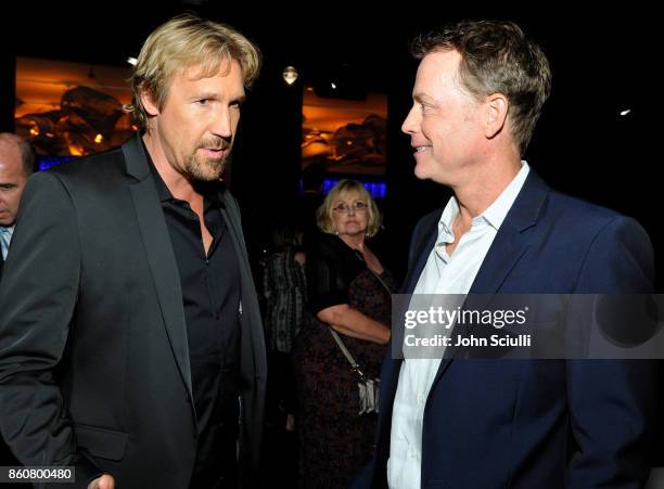 Pure Flix Founder David A.R. White and Actor Greg Kinnear attend Same Kind Of Different As Me Premiere on October 12, 2017 in Los Angeles, California.