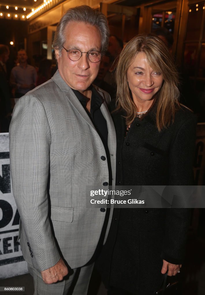 Max Weinberg and wife Becky Weinberg pose at the opening night... News Photo Getty Images