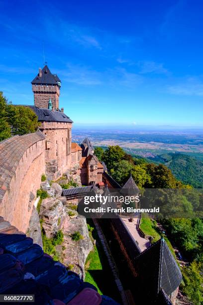 Château du Haut-Koenigsbourg, Haut-Koenigsbourg Castle is located at the foot of Alsace hills.