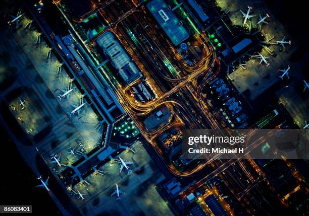 The sky of Tokyo International Airport(Haneda)