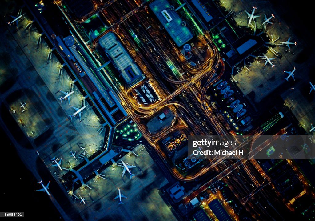 The sky of Tokyo International Airport(Haneda)