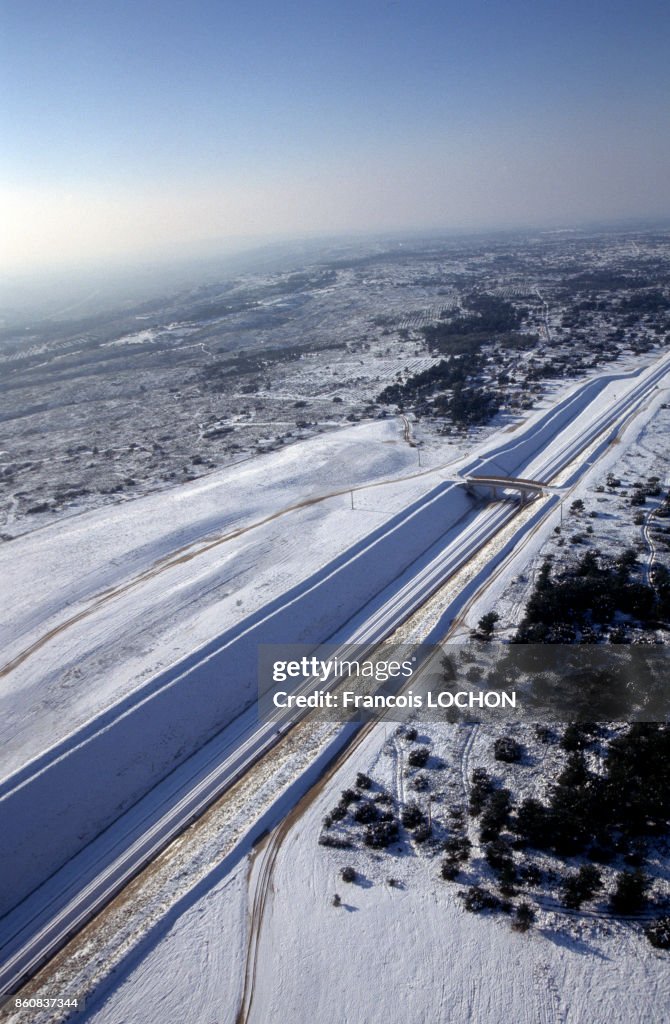 Neige en Provence