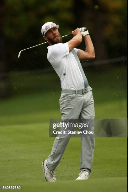 Graham Delaet of Canada in action during round two of the 2017 CIMB Classic at TPC Kuala Lumpur on October 13, 2017 in Kuala Lumpur, Malaysia.