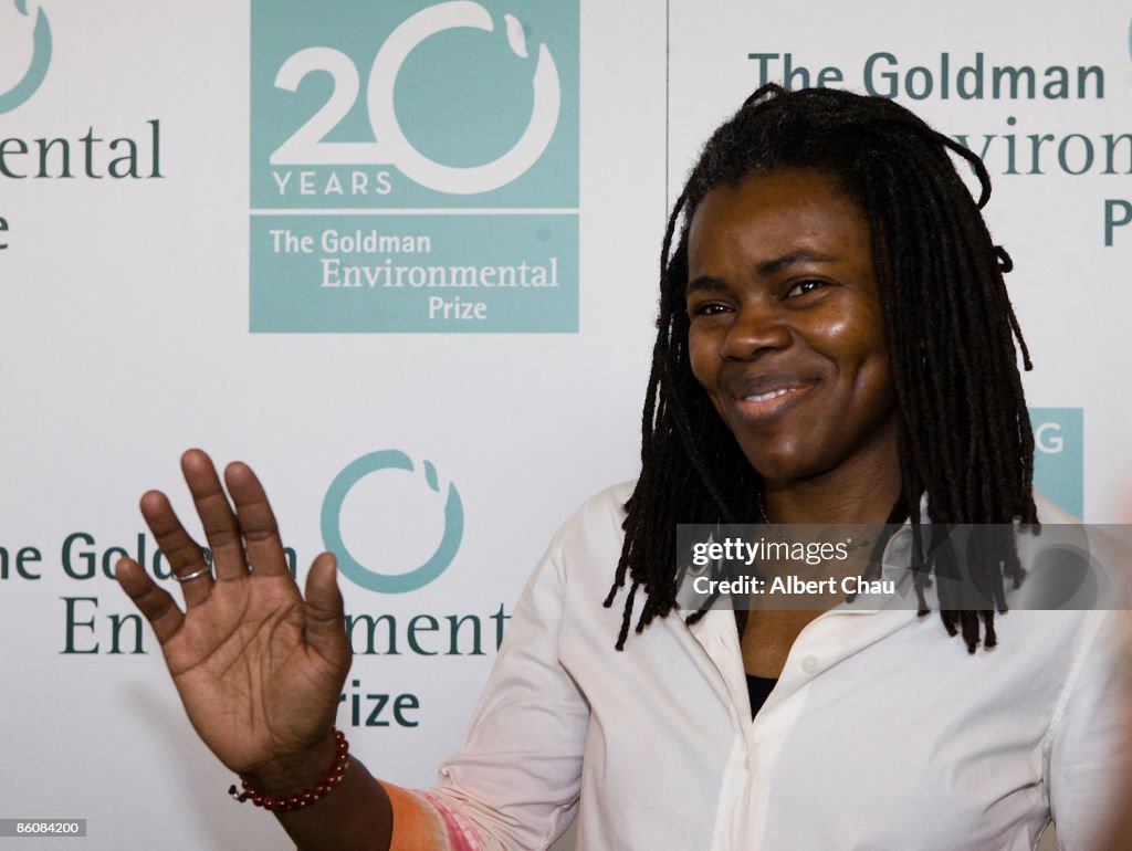 2009 Goldman Environmental Prize Ceremony - Green Carpet Arrivals
