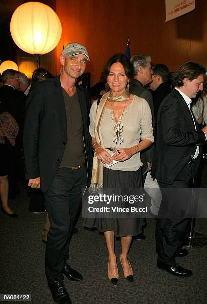 Actress Jacqueline Bisset and guest attend the 13th Annual City Of Lights, City Of Angels Film Festival held at the Directors Guild of America on...