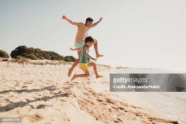 summer day on the beach - beach stock pictures, royalty-free photos & images