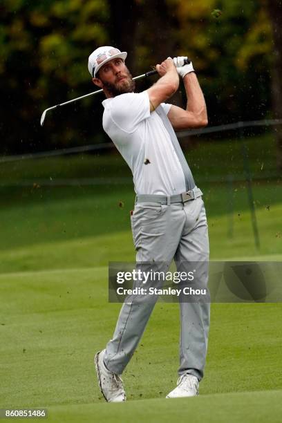 Graham Delaet of Canada in action during round two of the 2017 CIMB Classic at TPC Kuala Lumpur on October 13, 2017 in Kuala Lumpur, Malaysia.