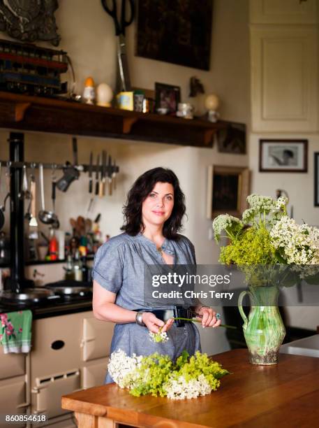 Tv presenter Kirstie Allsopp is photographed on August 26, 2009 in London, England.