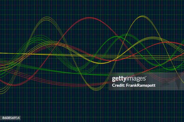pepper vector wave dotted line pattern horizontal - empty swing stock illustrations