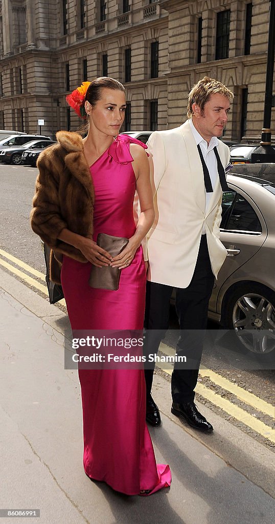 Jeremy Patsy Yasmin Le Bon and Simon Le Bon attend the wedding of Patsy Kensit and ...
